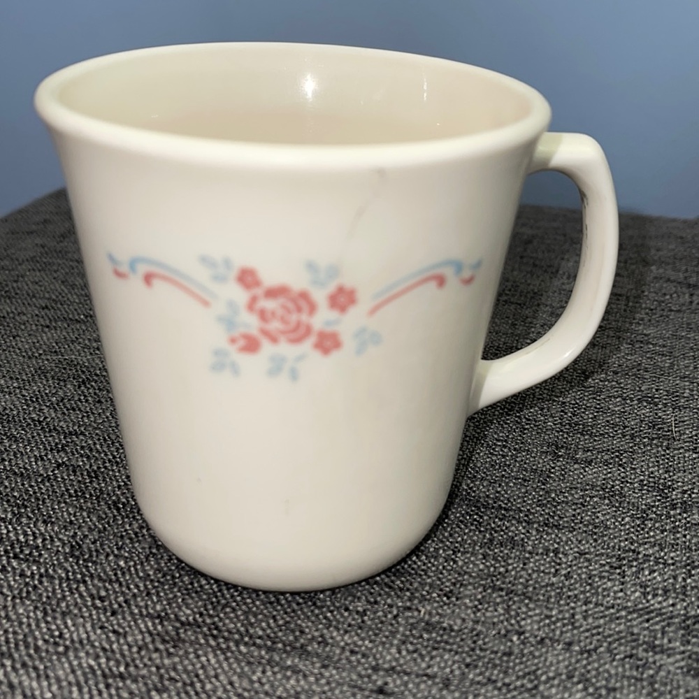 Corning English Breakfast coffee cup